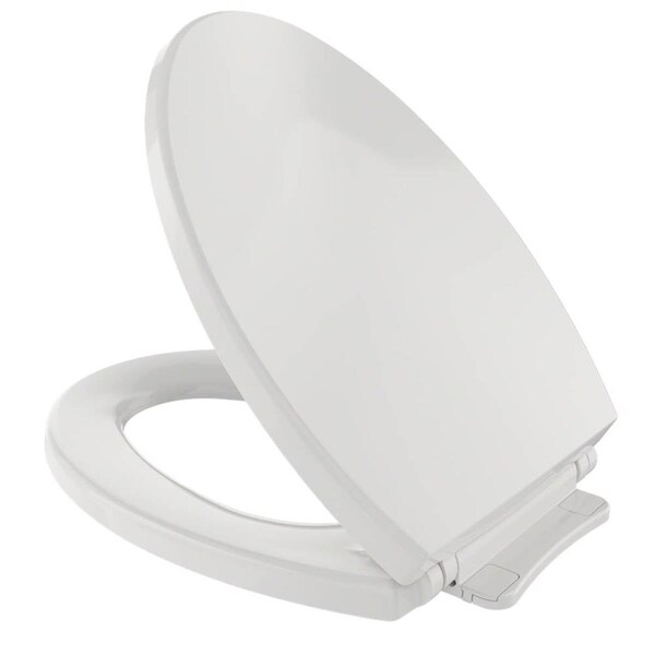 Procomfort Slow Close Elongated Toilet Seat, Colonial White PR2518192 - main